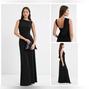 MARCELLA NY Laurel Dress Sustainable European Jersey Asymmetrical Dress